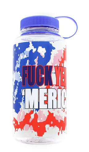 F@#! Yeah America 32oz Plastic Water Bottle