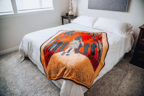 Junji Ito Fleece Throw Blanket | Cozy Lightweight Blanket | 45 x 60 Inches