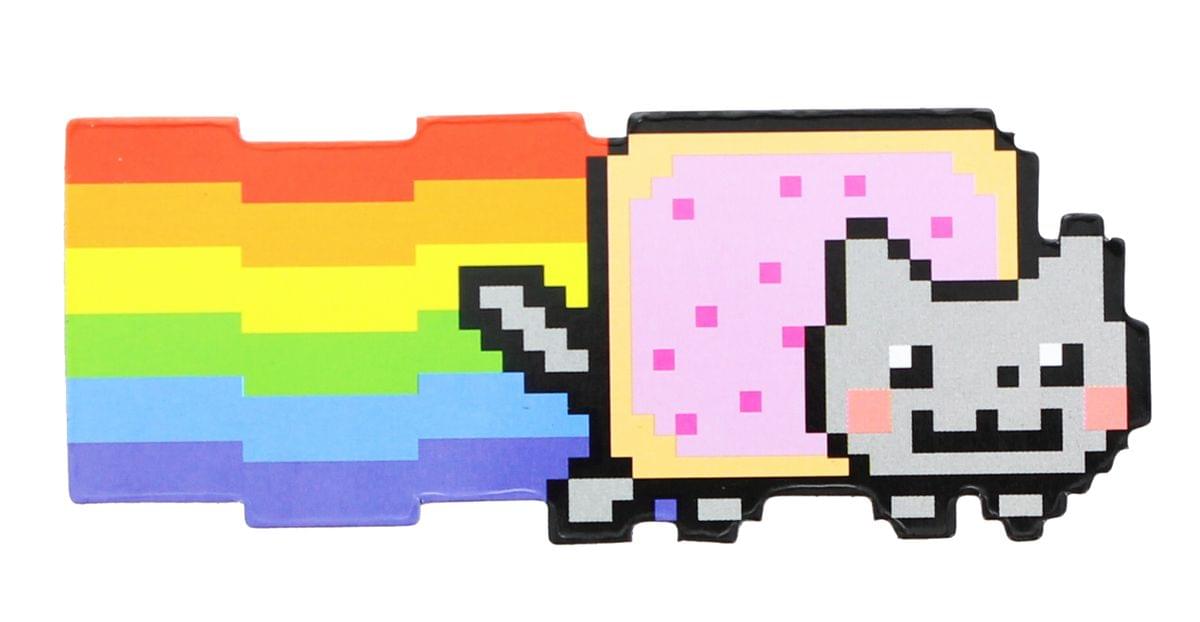 I Love Nyan Cat Bundle: Magnet, Shot Glass, iPhone 5 Case