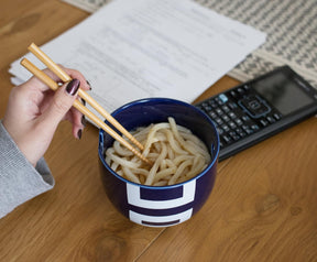 My Hero Academia U.A. Japanese Dinner Set | 16-Ounce Ramen Bowl and Chopsticks