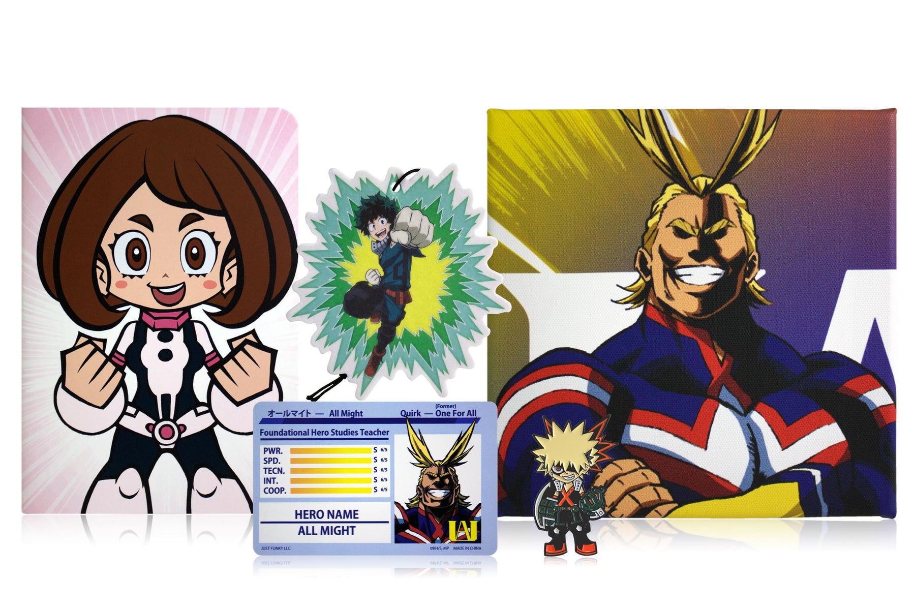 My Hero Academia LookSee Gift Box | Set Of 2 | All Might And Katsuki Bakugo