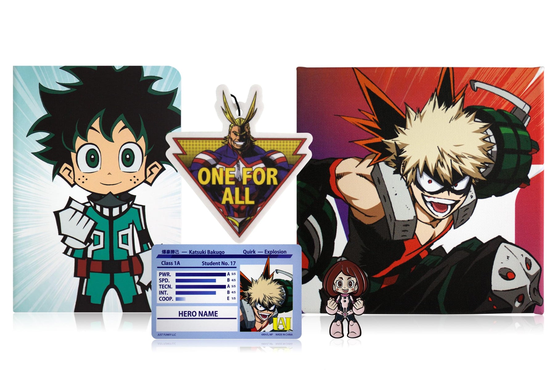 My Hero Academia LookSee Gift Box | Set Of 2 | All Might And Katsuki Bakugo