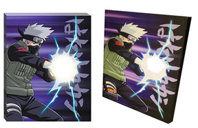 Naruto 20"x16" Light-Up Canvas Wall Art Bundle, Set of 2