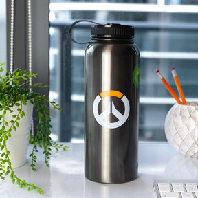 Overwatch Collectibles | Stainless Steel Water Bottle with Lid