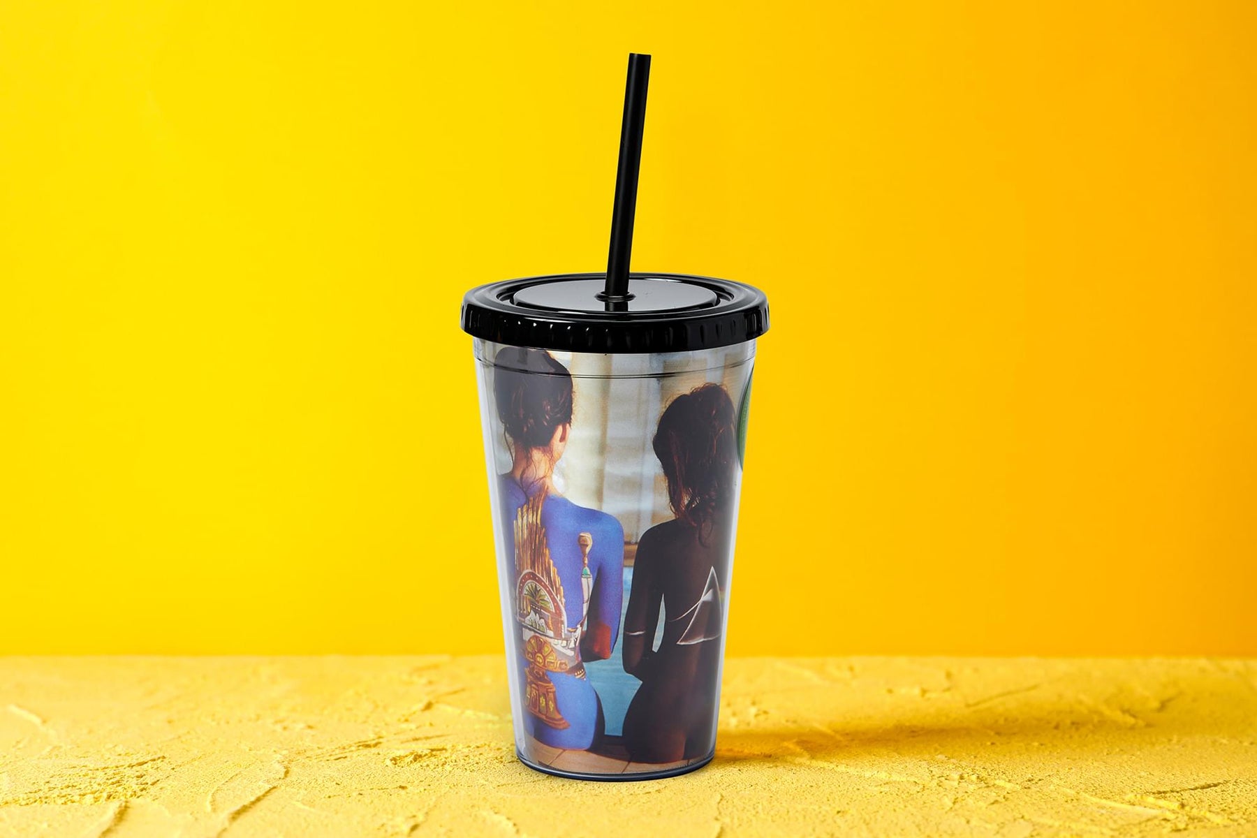 Pink Floyd Back Catalogue Carnival Cup - 16oz BPA-Free Tumbler with Straw & Lid