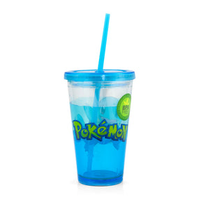 Pokemon Carnival Cup With Glitter and Confetti Featuring Squirtle 16oz.