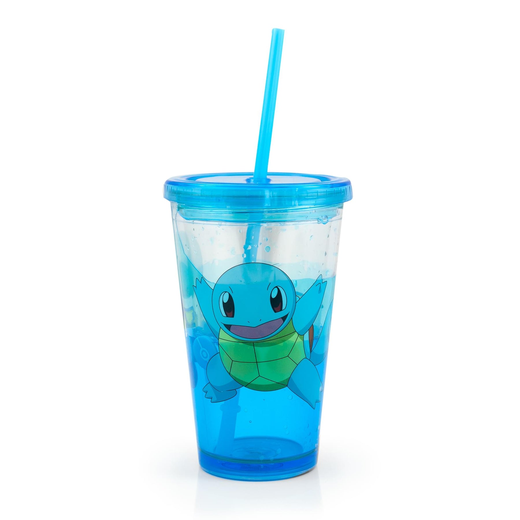 Pokemon Carnival Cup With Glitter and Confetti Featuring Squirtle 16oz.