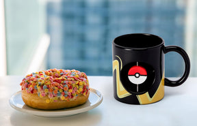 Pokemon Pikachu & Pokeball Spinner Ceramic Mug - 16.9-Ounces Black