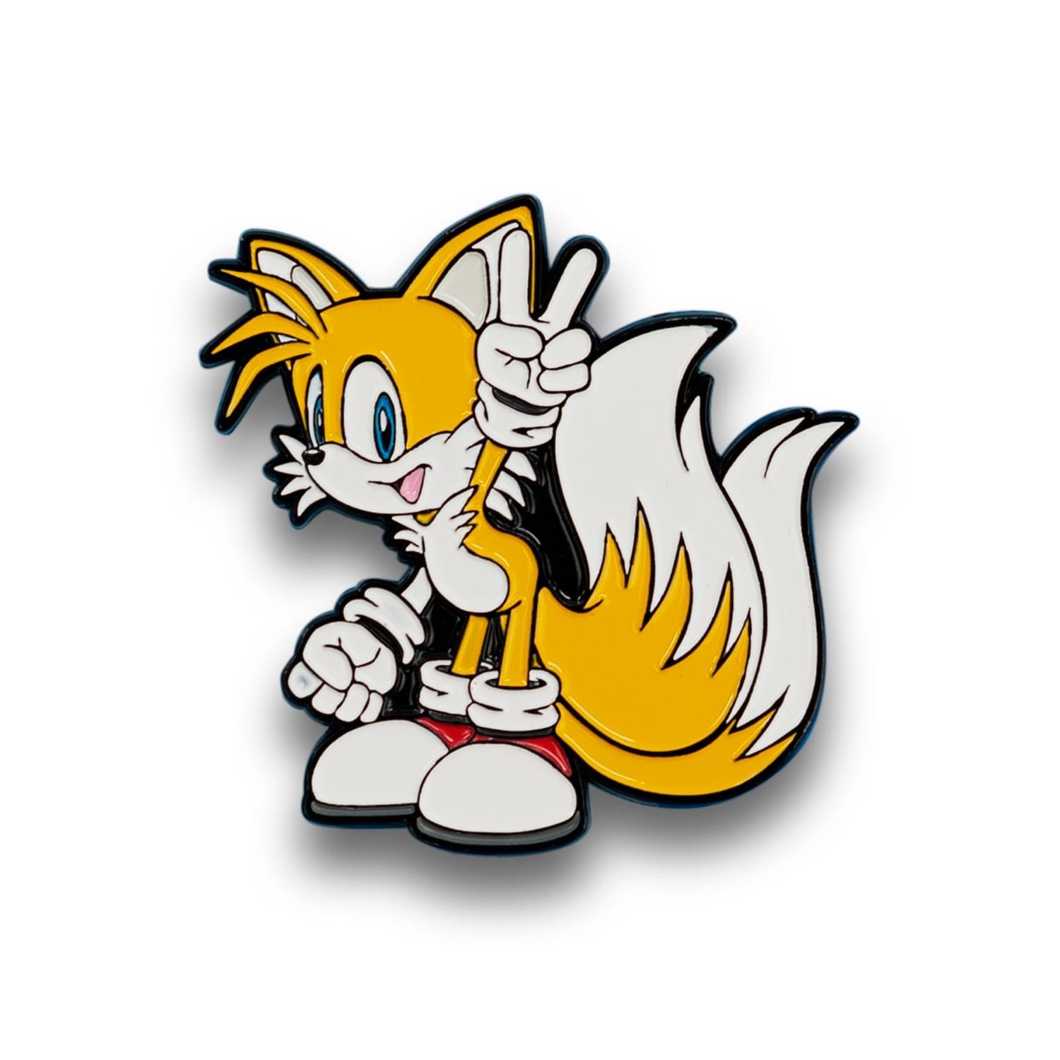 Sonic The Hedgehog Tails Enamel Pin | Official Sonic Series Collectible