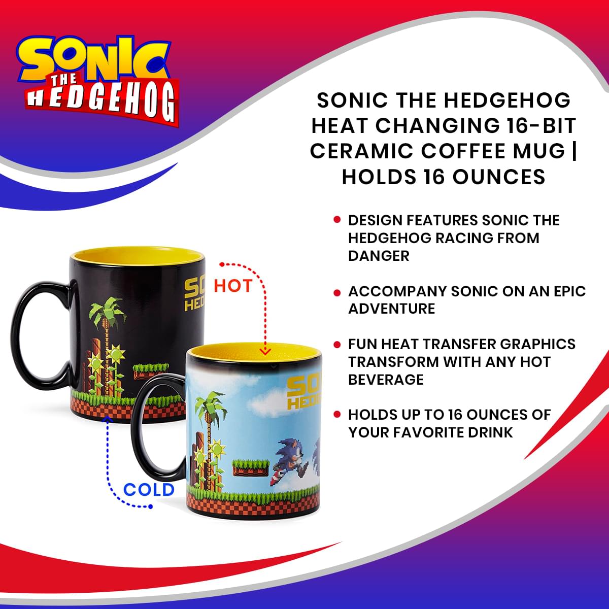 Sonic the Hedgehog Coffee Mug