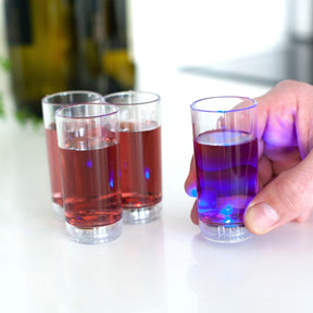 LED Glasses | Acrylic Shot Glass Set | 2 Ounces | Christmas Party Glass