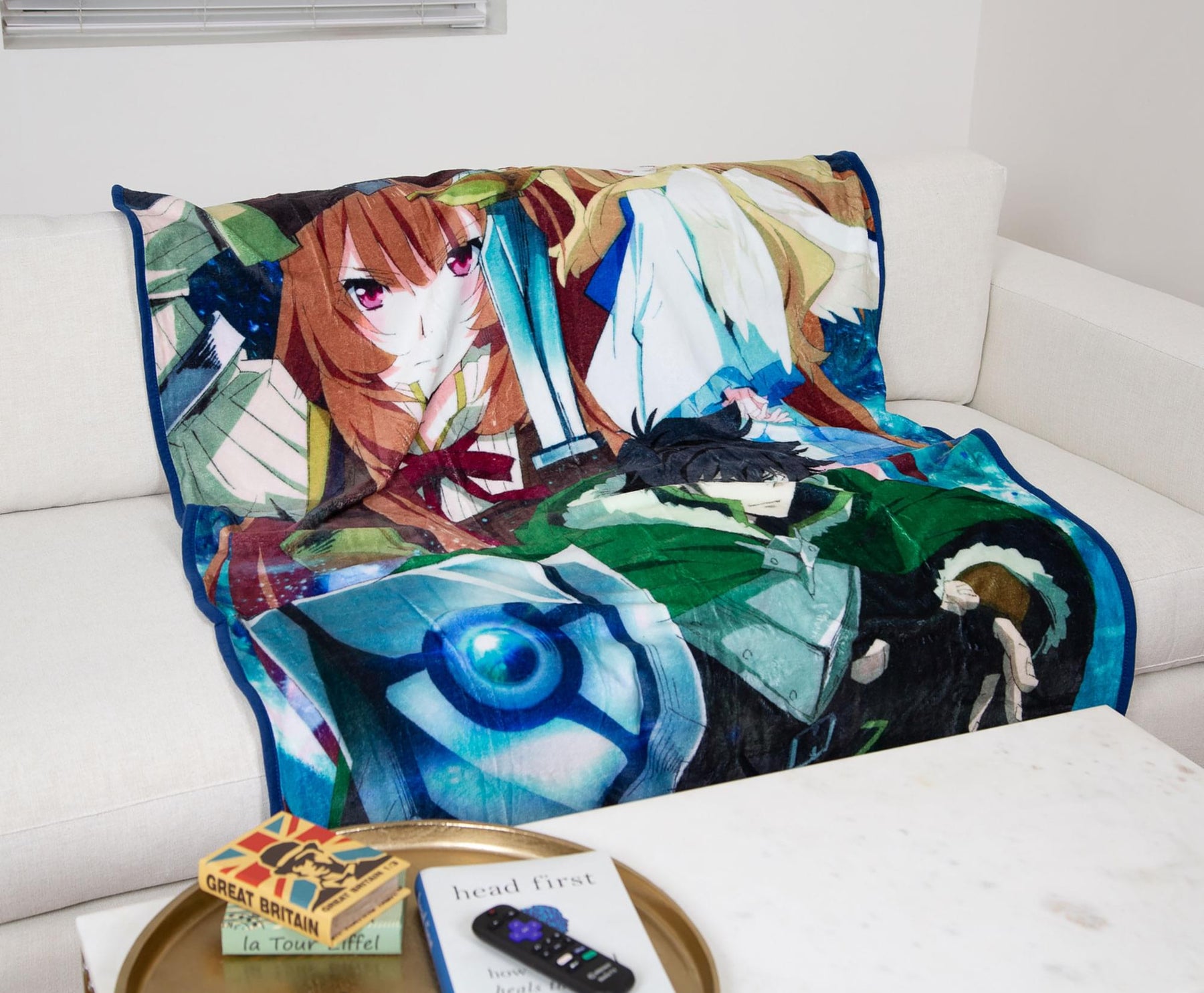 The Rising of Shield Hero Fleece Throw Blanket | 45 x 60 Inches