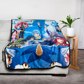 That Time I Got Reincarnated As A Slime Fleece Throw Blanket | 45 x 60 Inches