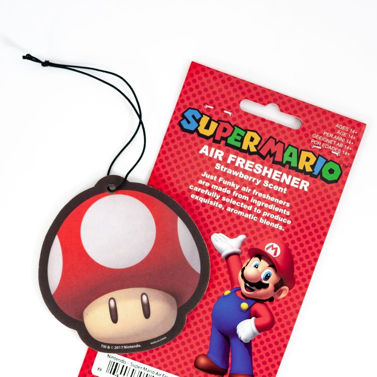 Nintendo - Super Mario Air Freshener - Toad | Free Shipping