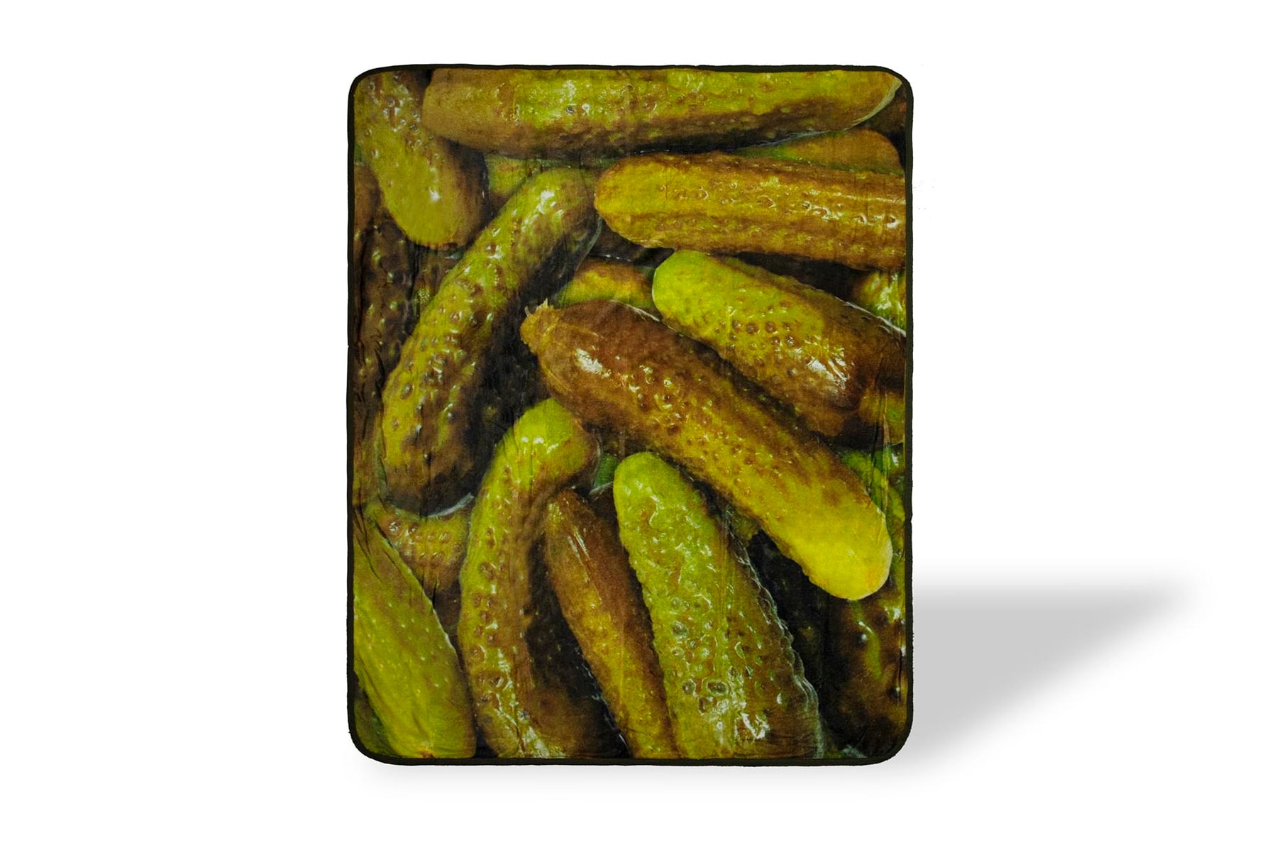 Pickles Fleece Throw Blanket | Large Soft Throw Blanket | 60 x 45 Inches