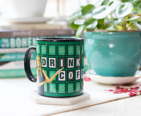 Wheel of Fortune "Drink More Coffee" Color-Changing Mug | Holds 16 Ounces