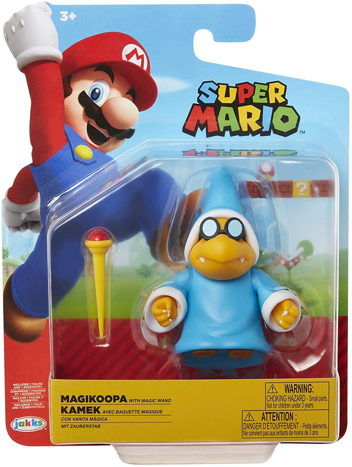 Super Mario Bros. 4 Inch Action Figure | Magikoopa w/ Wand