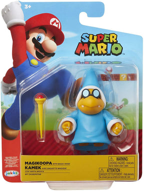 Super Mario Bros. 4 Inch Action Figure | Magikoopa w/ Wand