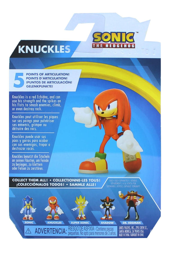 Sonic the Hedgehog 2.5 Inch Action Figure | Modern Knuckles | Free Shi