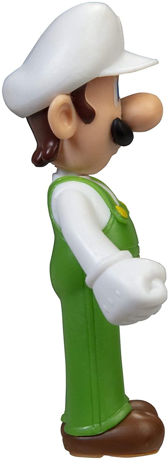 Super Mario World of Nintendo 2.5 Inch Figure | Standing Fire Luigi