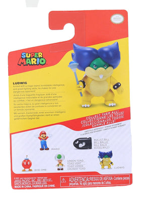 Super Mario World of Nintendo 2.5 Inch Figure | Ludwig Von Koopa