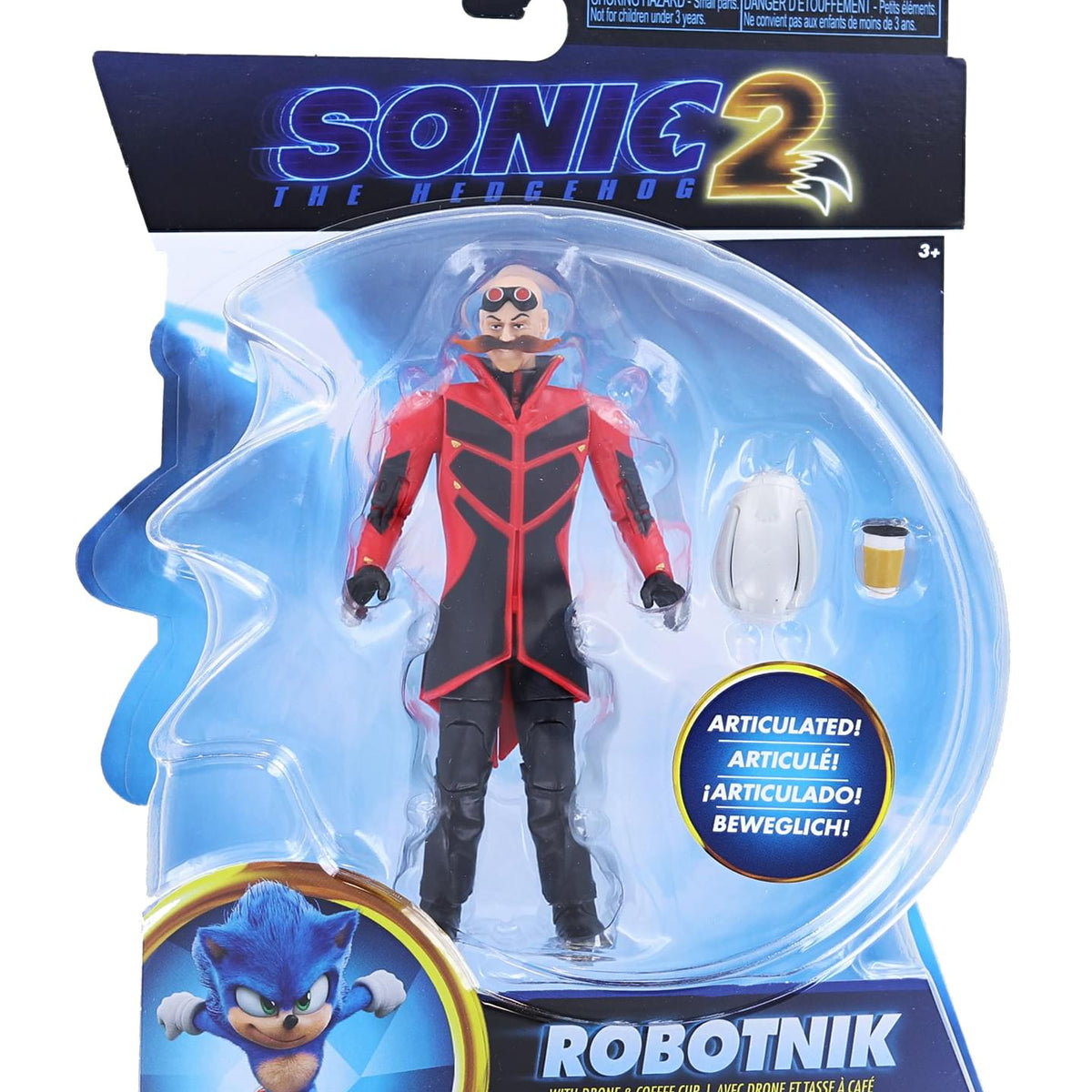 Jakks Pacific, Paramount Pictures Preview 'Sonic the Hedgehog 2' Toys,  Costumes - The Toy Book