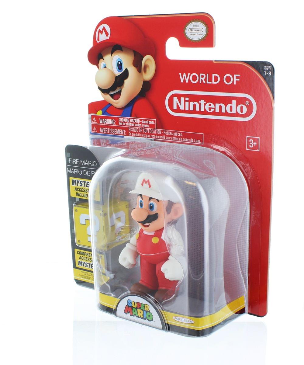 Super Mario Bros. 4" Figures Series 3 Mario w/ Fire Flower