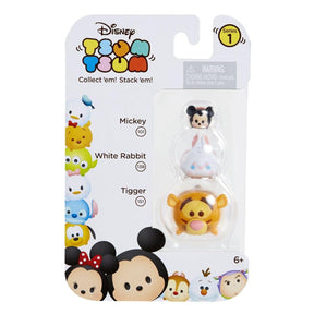 Disney Tsum Tsum 3 Pack: Mickey, White Rabbit, Tigger