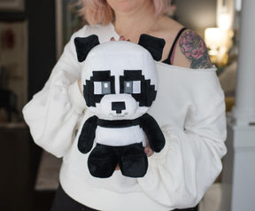 Minecraft Adventure Series Panda Plush Toy | 9 Inches