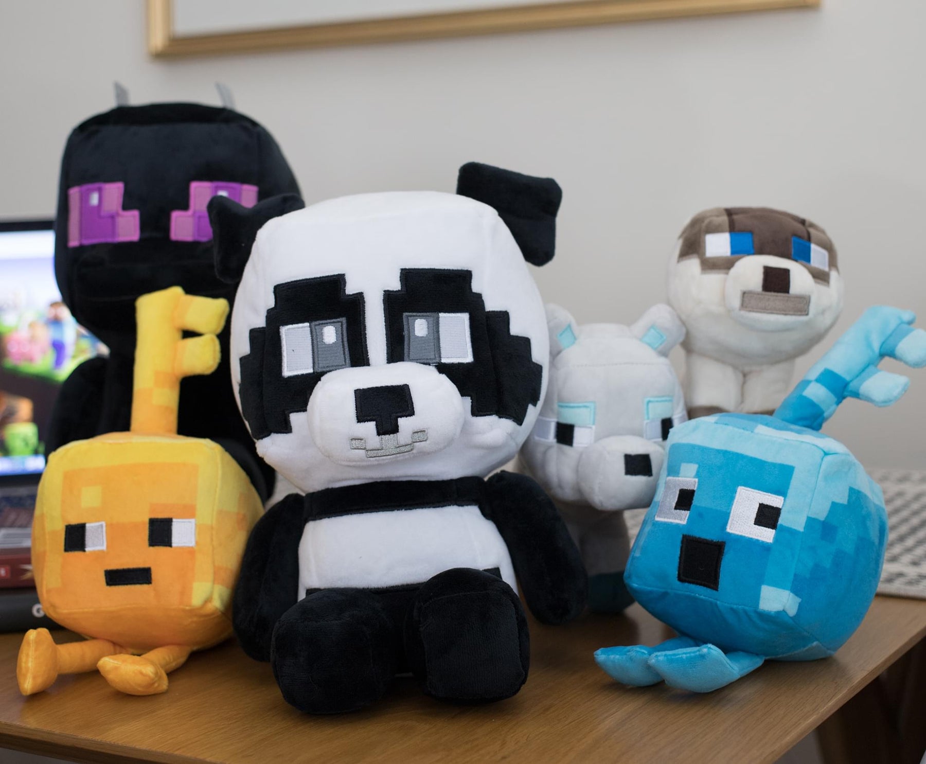 Minecraft Adventure Series Panda Plush Toy | 9 Inches