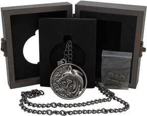 The Witcher Geralt Medallion Necklace Prop Replica