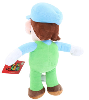 Nintendo Super Mario 12 Inch Character Plush | Ice Luigi