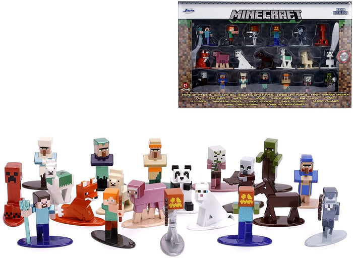 Minecraft Nano Metalfigs 20 Pack Wave 3 | Free Shipping