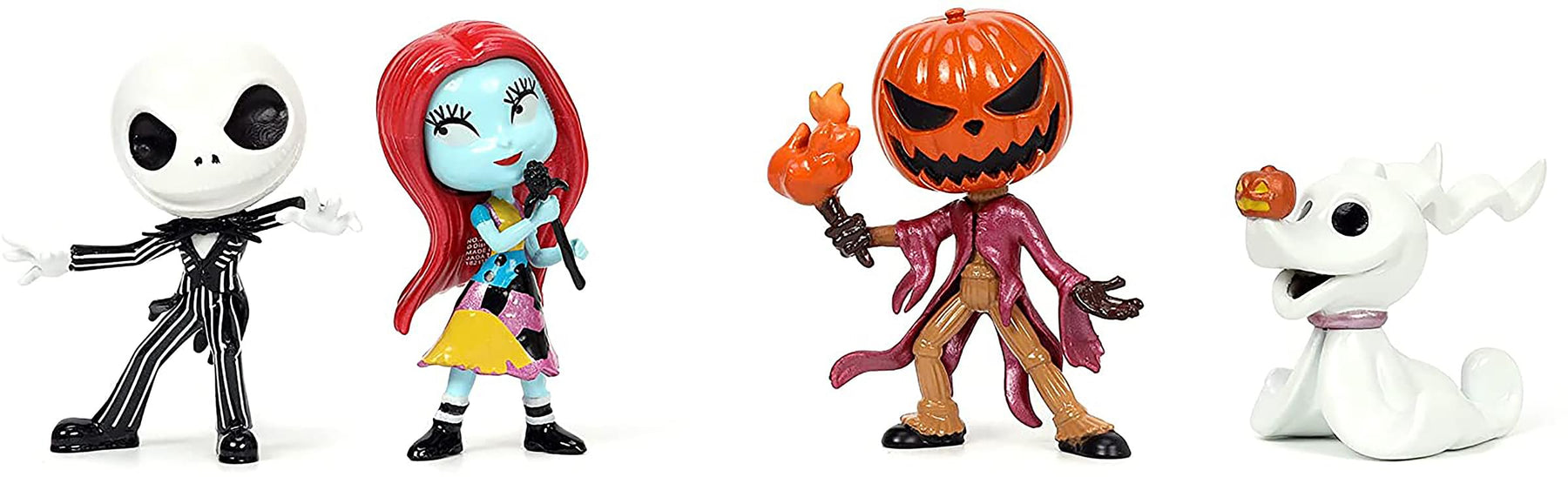 Nightmare Before Christmas 2.5 Inch Metalfig 4-Pack