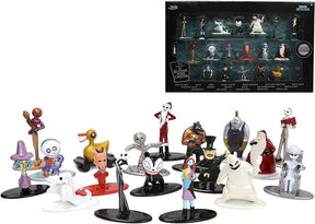 Nightmare Before Christmas Nano Metalfigs 18 Pack | 1.65 Inch Die-Cast Figures