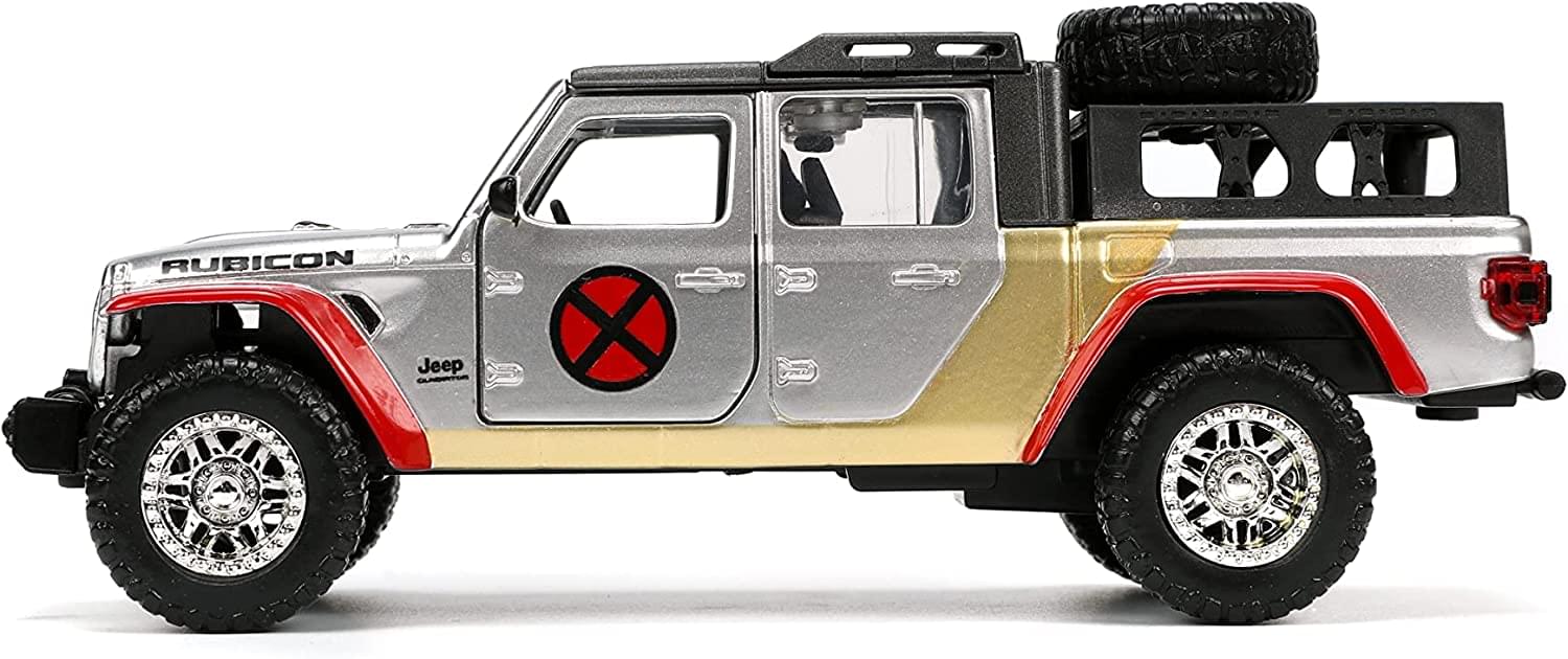 Mavel 1:32 Colossus 2020 Jeep Gladiator Diecast Car and Figure