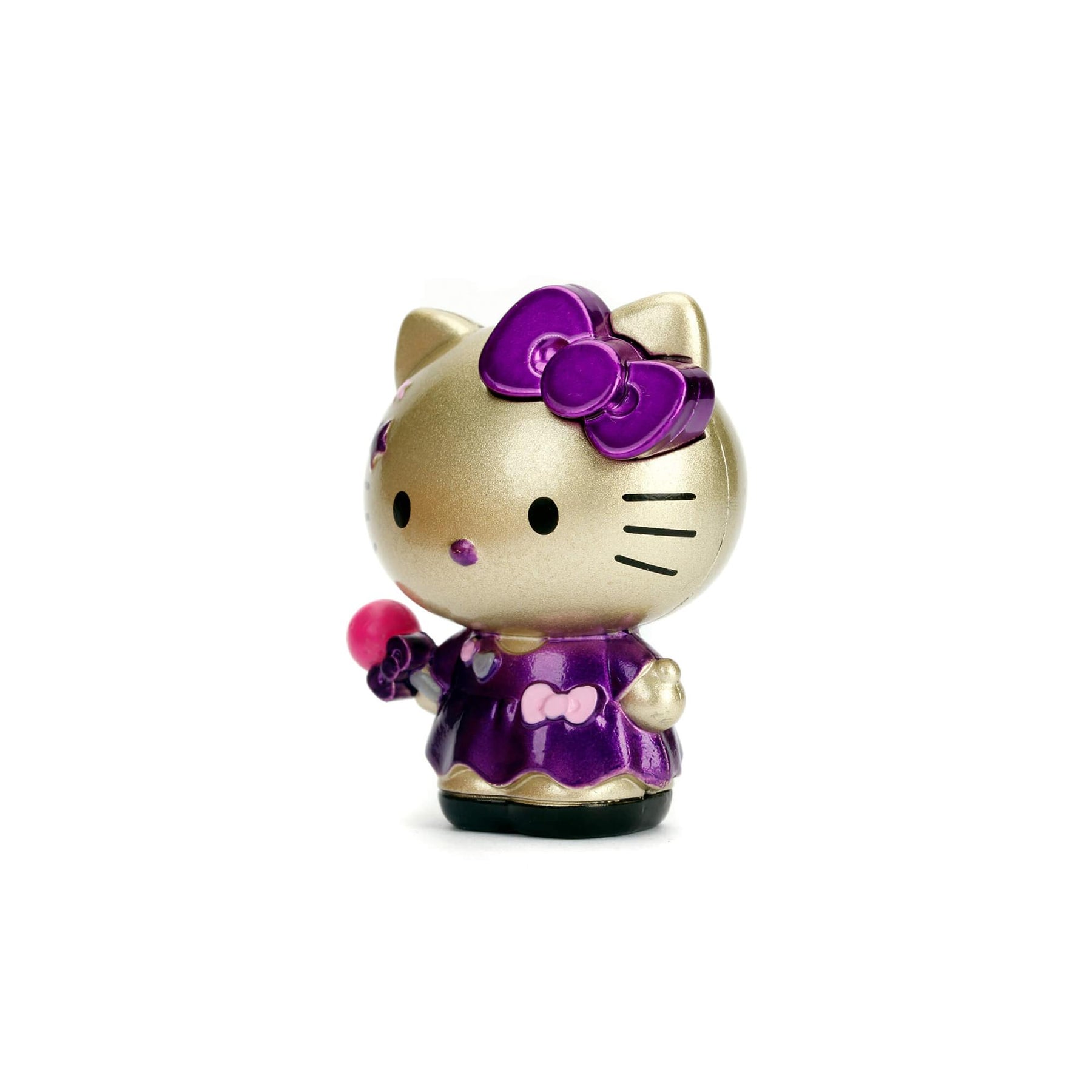 Hello Kitty Purple 2.5 Inch MetalFigs Diecast Collectible Figure