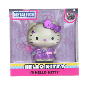 Hello Kitty Purple 2.5 Inch MetalFigs Diecast Collectible Figure