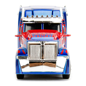 Transformers 1:24 Optimus Prime MetalFigs Diecast Collectible Vehicle