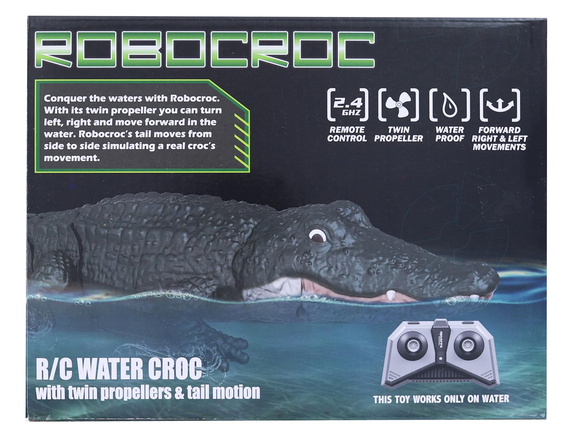 Robocroc R/C 2.4G Remote Control Water Toy