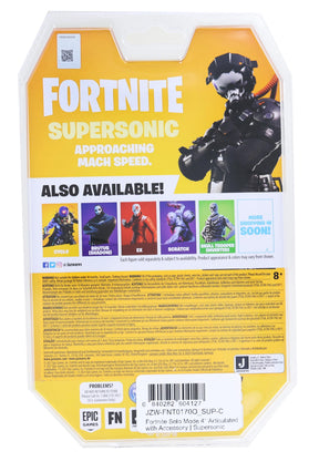 Fortnite Solo Mode 4 Inch Action Figure | Supersonic