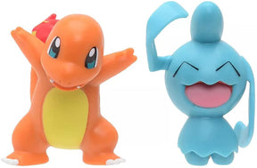 Pokemon 2 Inch Battle Figure Pack | Wynaut vs. Charmander