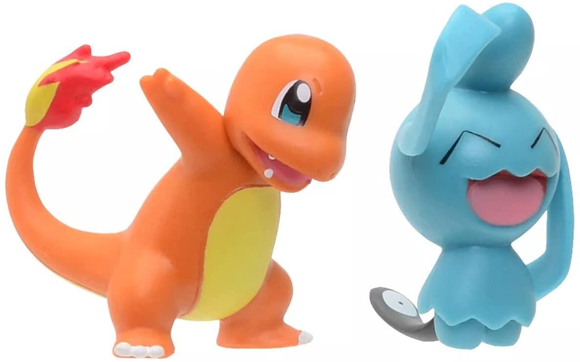 Pokemon 2 Inch Battle Figure Pack | Wynaut vs. Charmander