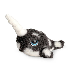 Cute & Cuddly Narwhal 6 Inch Plush | Black