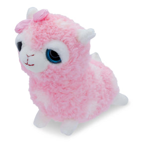 Cute and Cuddly 12 Inch Alpaca Plush | Pink