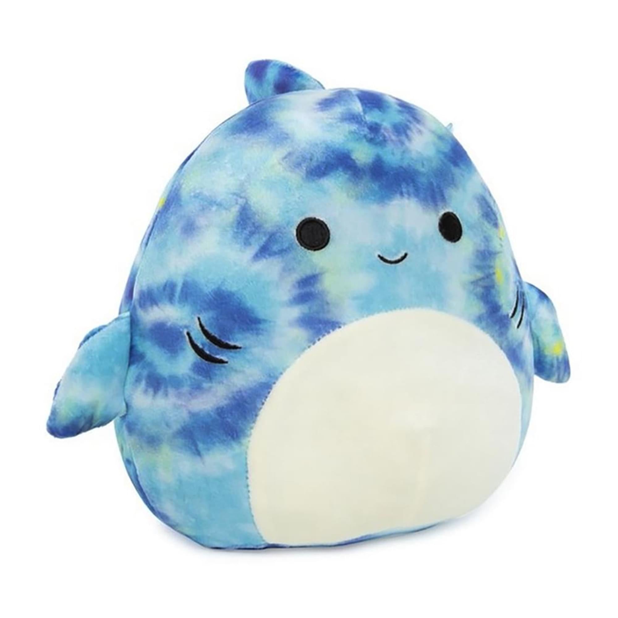 Squishmallow 8 Inch Plush | Luther Tie Dye Shark | Free Shipping