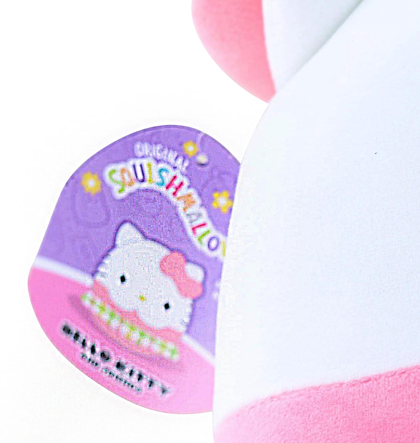Hello Kitty Easter 8 Inch Squishmallow Plush | Hello Kitty in Plaid Skirt