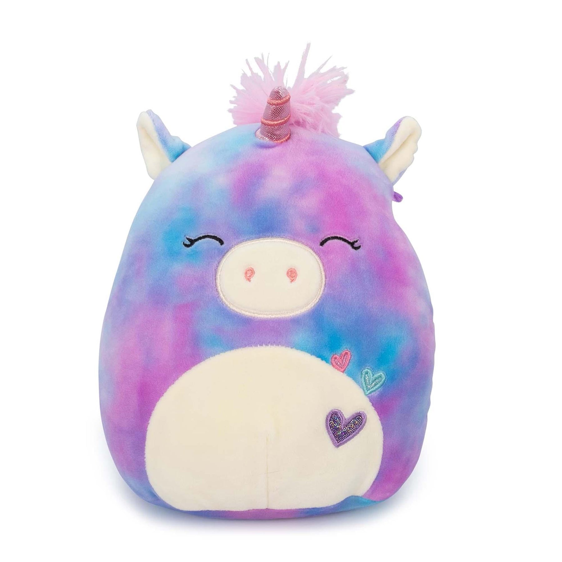 Squishmallows 8 Plush, Edden The Tie Dye Unicorn