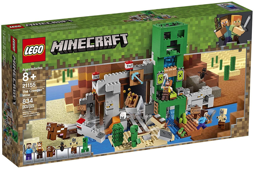 LEGO Minecraft 21155 Creeper Mine Building Set | Free Shipping