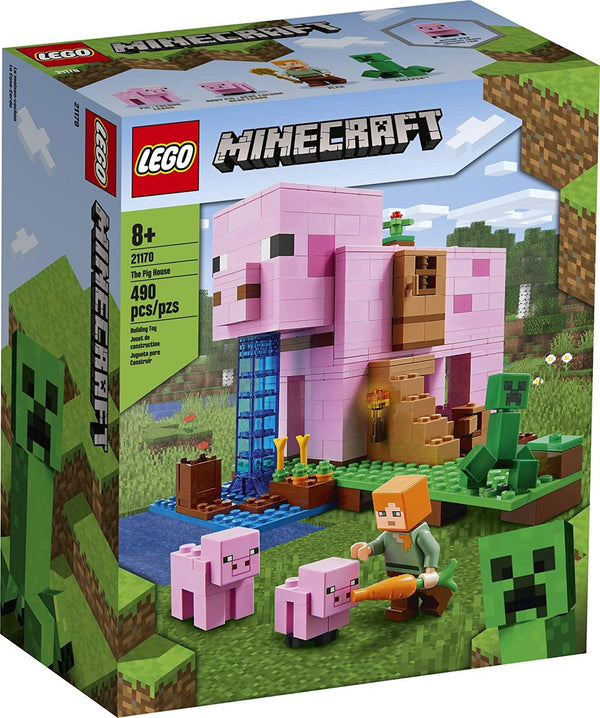 LEGO Minecraft 21170 The Pig House | Free Shipping